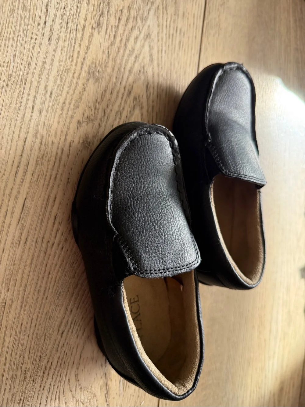 The Children's Place Black Kids Slip-On Loafers | Size 9